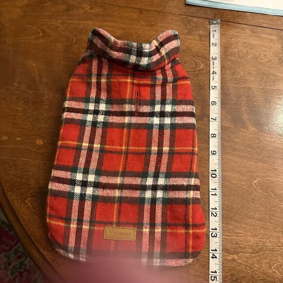 Kuoser Reversible Dog Flannel Sz S - Picture 3 of 9